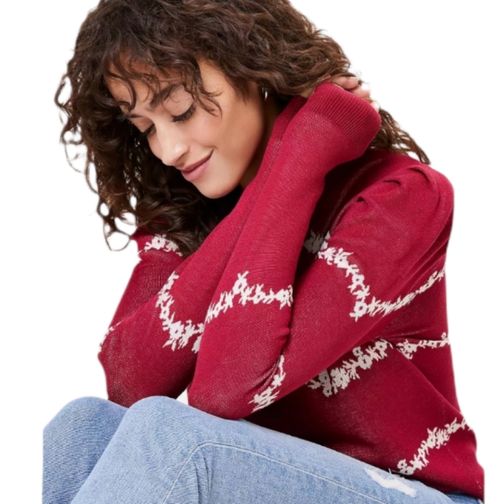 Loft Puff Sleeve Sweater